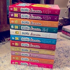 Dork diaries hardcover books 1-10 including 3 1/2